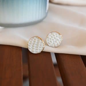 Earrings Sea ​​sponge