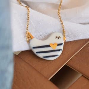 Necklace Little sailor bird