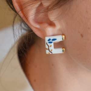 Earrings Autumn frame