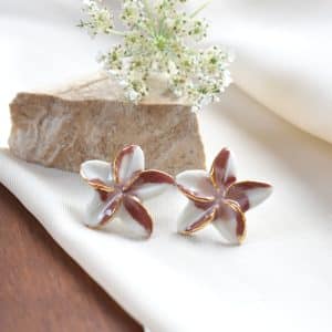 Earrings Star flowers fall