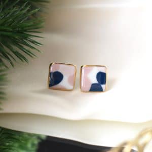 Earrings abstract